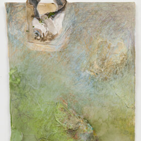 “Untitled”, 17 x 13.5 inches, mixed media on paper, 2010