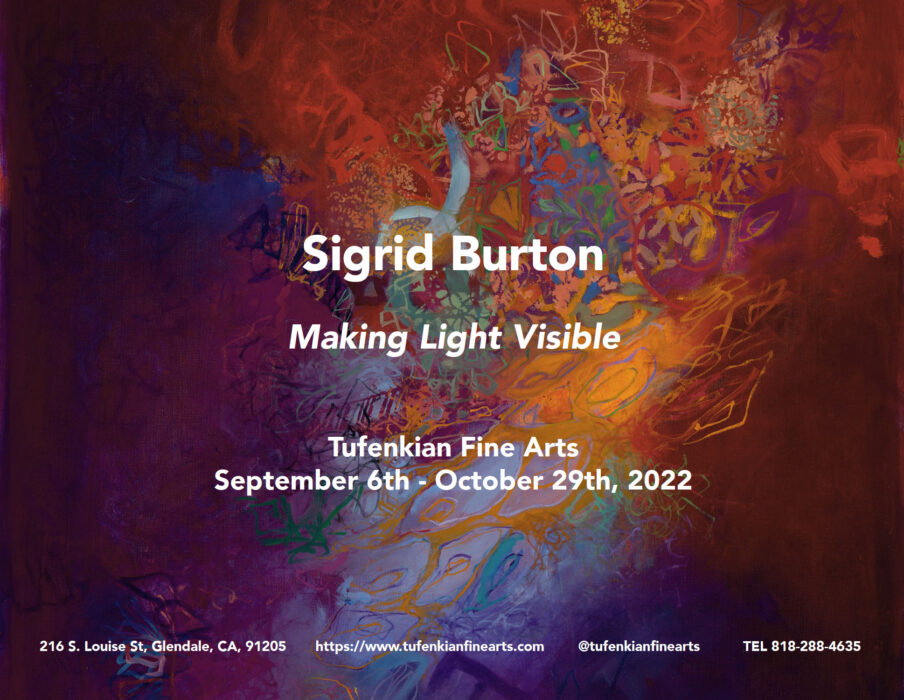Making Light Visible Sigrid Burton Press Kit Cover