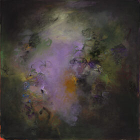 “Les Sylphides #2“, 50 x 50 inches, oil on canvas, 2020-2025